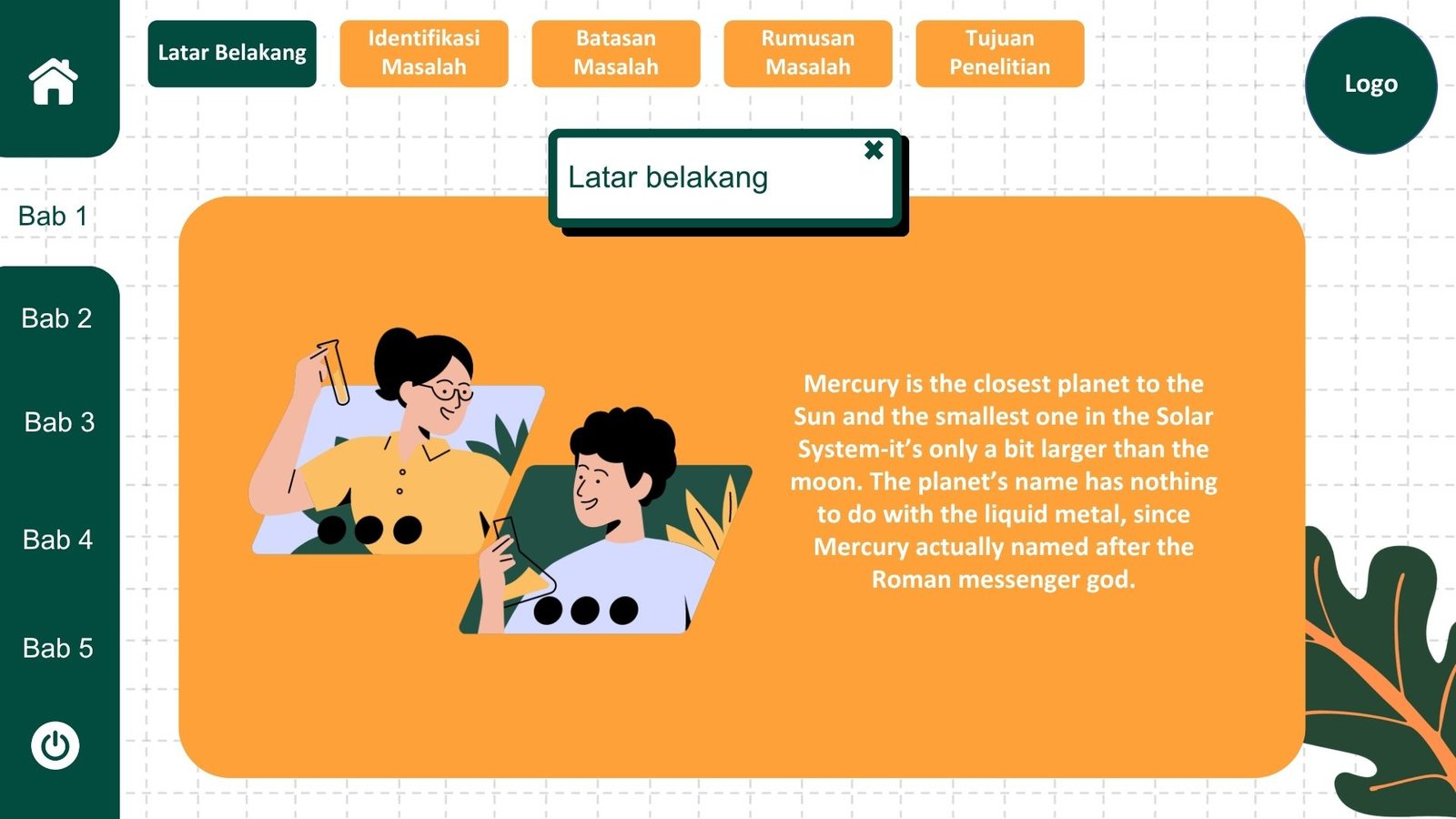 Presentasi Skripsi Interaktif