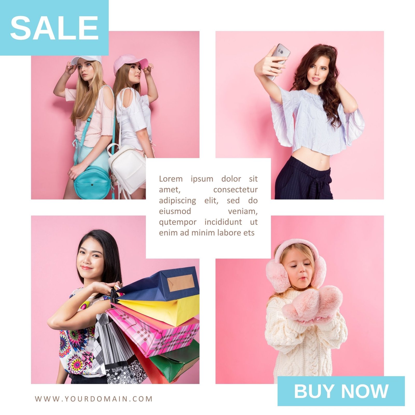 Fashion Sale Collage