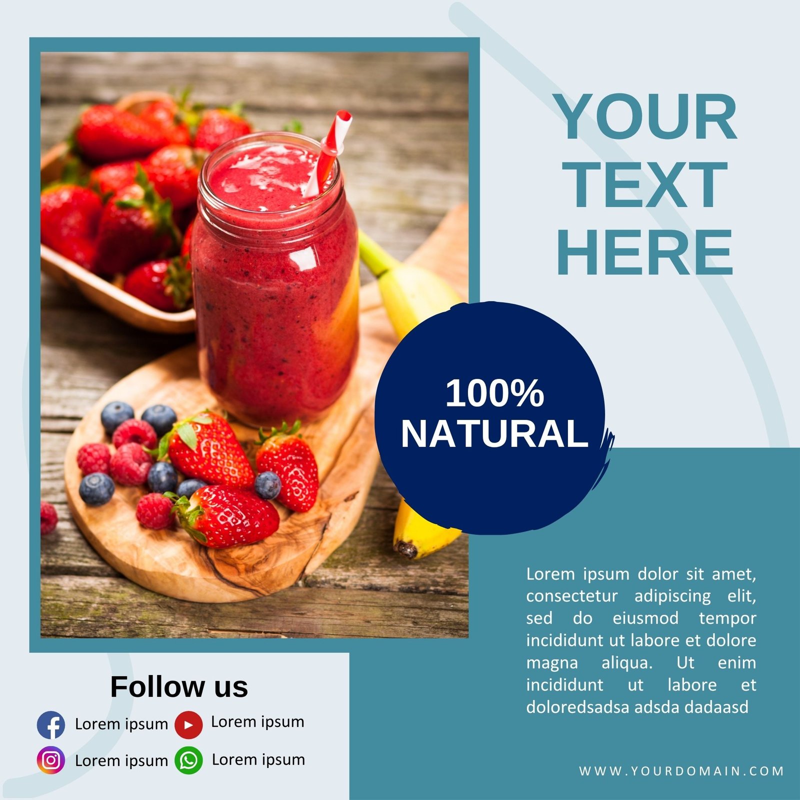 Fresh Smoothie Promo